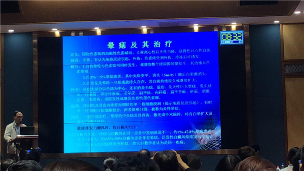 江清华出席全国中西医结合皮肤性病学术年会